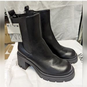 Zara Chelsea boots